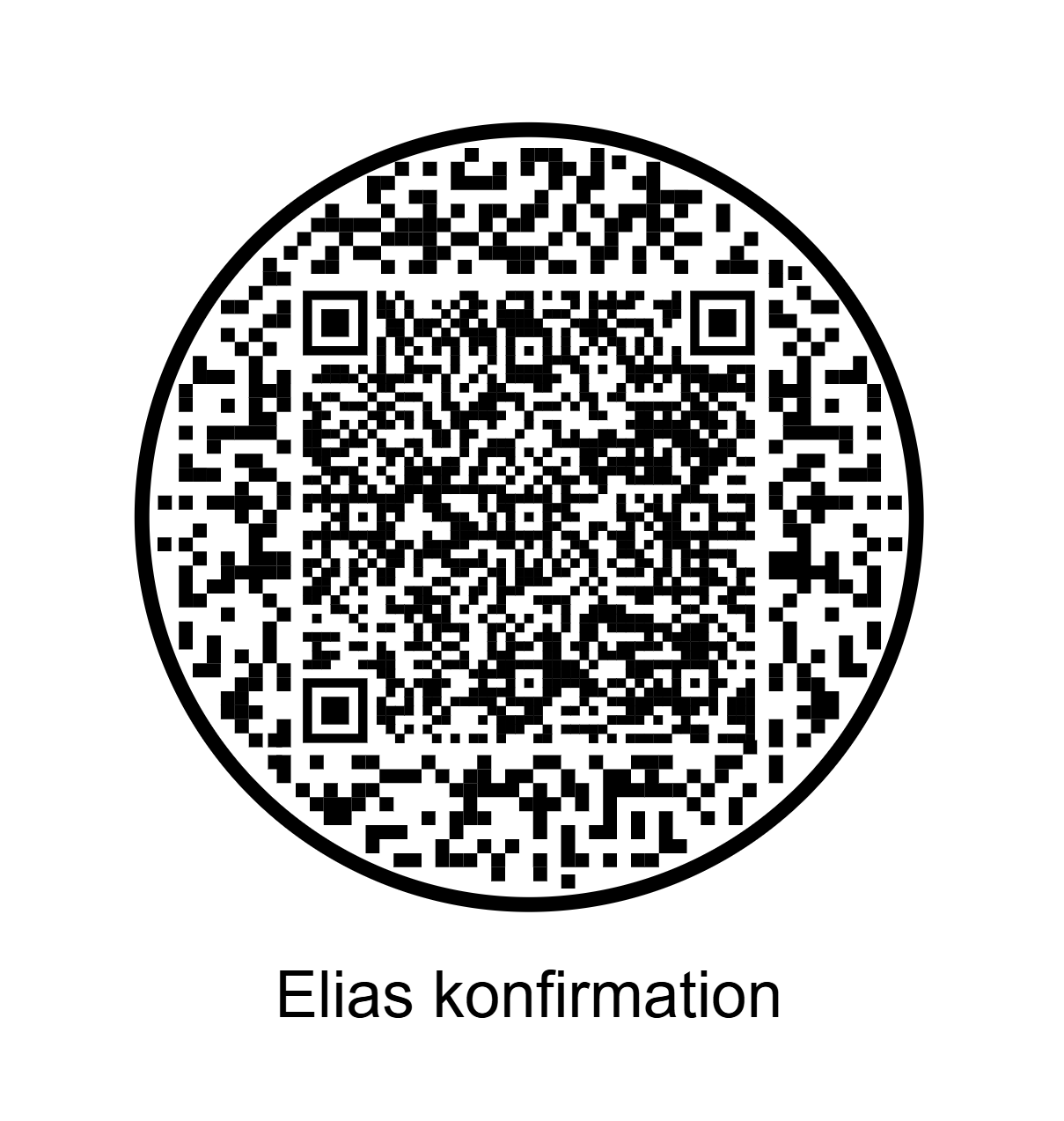 Elias konfirmation QR Code